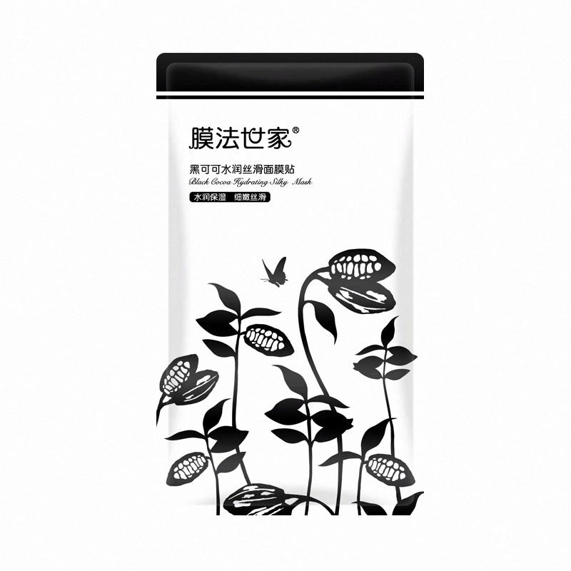 膜法世家黑可可水潤絲滑面膜貼