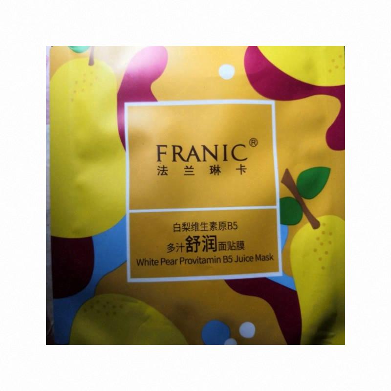 法蘭琳卡白梨維生素原B5多汁舒潤面貼膜