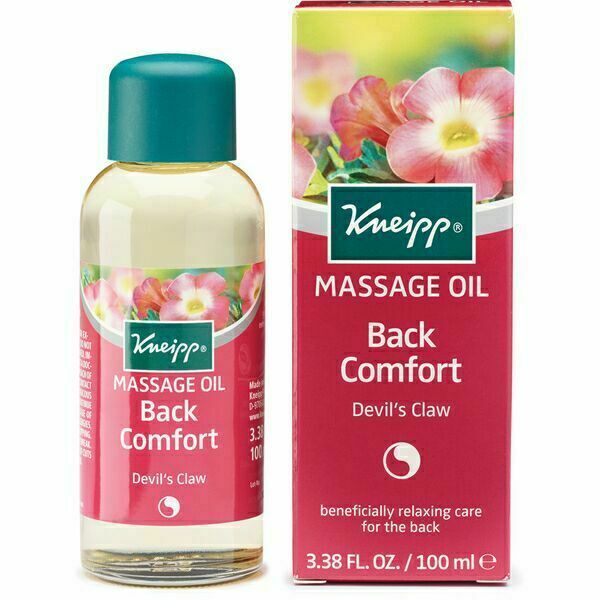Kneipp Back Comfort Devil\'s Claw Massage Oil