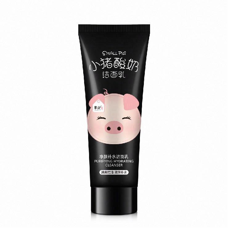 韓紀小豬酸奶凈顏補水潔面乳