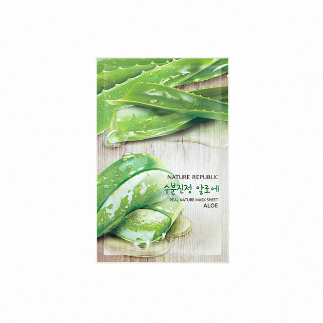 自然樂園蘆薈補水面膜