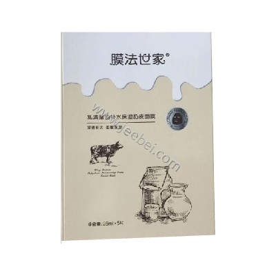 膜法世家 乳清蛋白補水保濕奶皮面膜