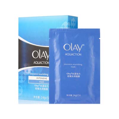 OLAY水漾動力密集水潤面膜