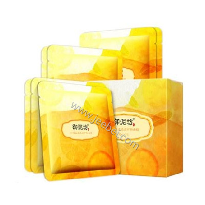 御泥坊甜橙晶透亮顏礦物面膜