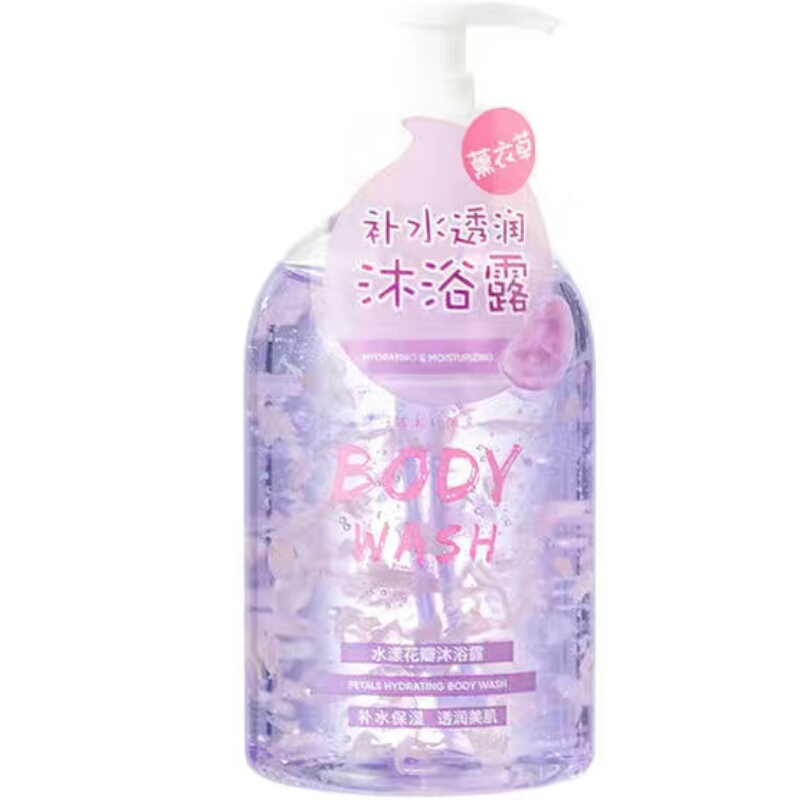MINISO水漾花瓣沐浴露-薰衣草香
