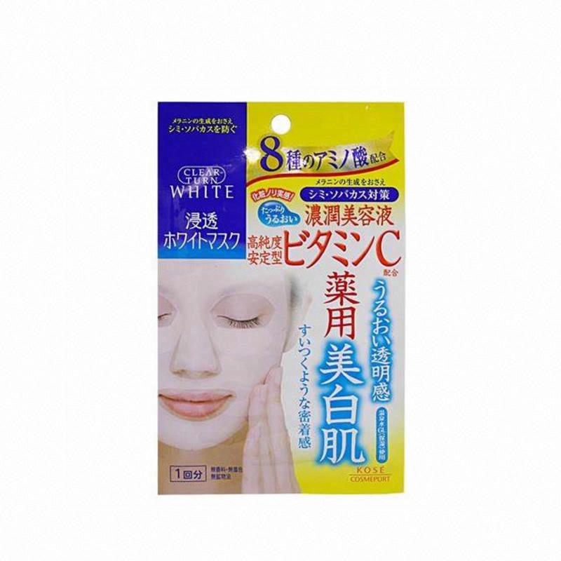 高絲 CLEAR TURN 維生素Ｃ美容面膜