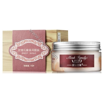 膜法世家玫瑰花瓣亮潤眼膜