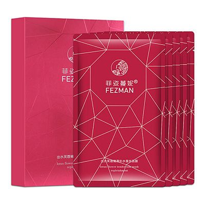 菲姿蔓妮 出水芙蓉嫩滑補水蠶絲面膜