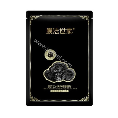 膜法世家 黑靈芝水潤彈滑面膜貼