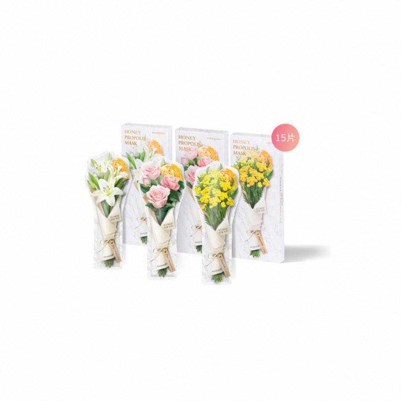 夢妝花語蜜意蜂膠山茶凝時塑顏面膜