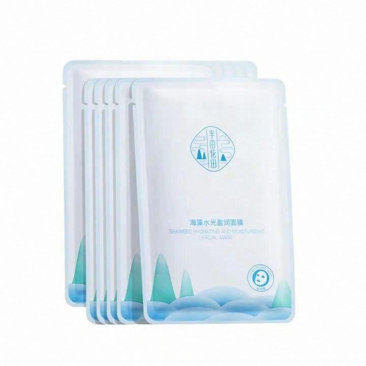 半畝花田海藻水光盈潤面膜