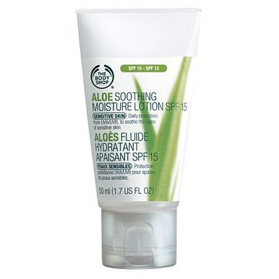 美體小鋪蘆薈紓緩保濕乳液 SPF15 