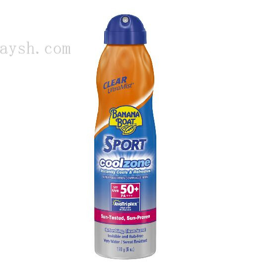 香蕉船冰極運動防曬噴霧 SPF50 PA+++