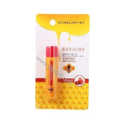 卡姿蘭蜂蜜柔潤護唇膏（清新石榴）