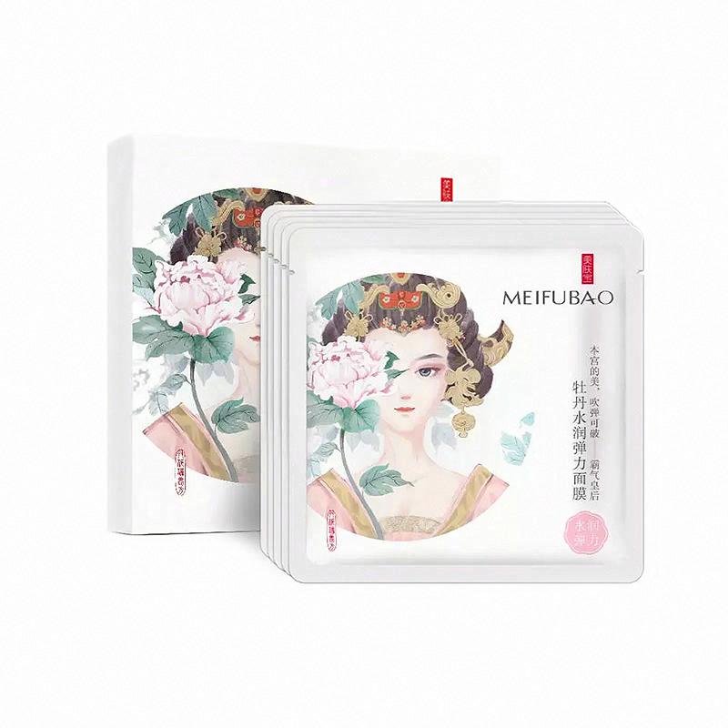 美膚寶牡丹水潤彈力面膜