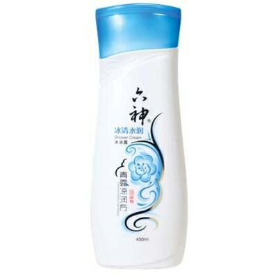 六神冰清水潤沐浴露