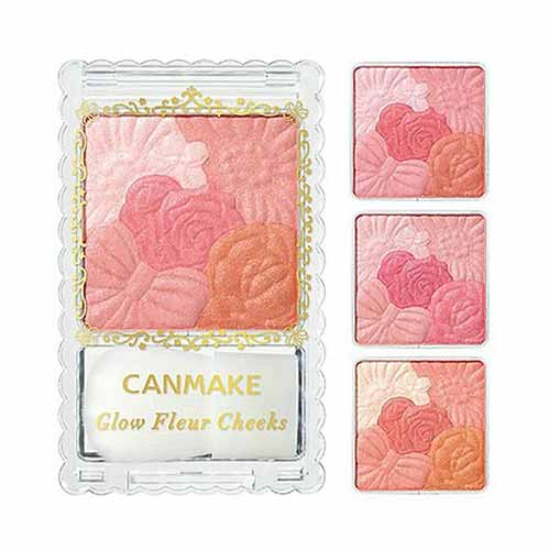 CANMAKE 井田五色珠光花瓣雕刻腮紅