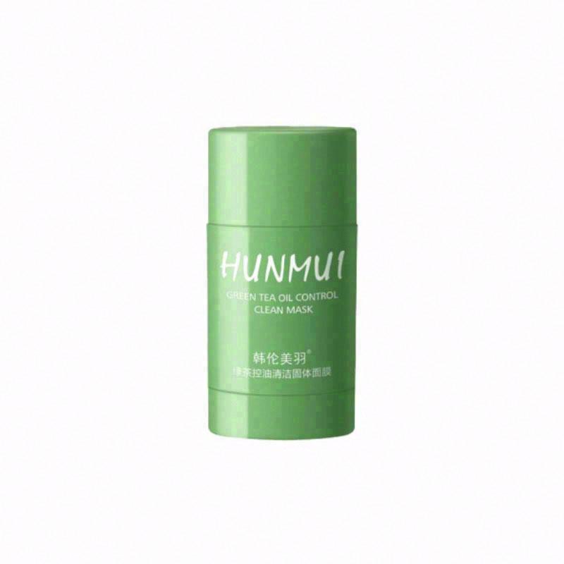 HUNMUI韓倫美羽綠茶控油清潔固體面膜