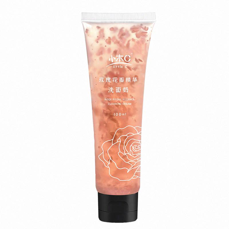 小木C玫瑰花瓣精華洗面奶