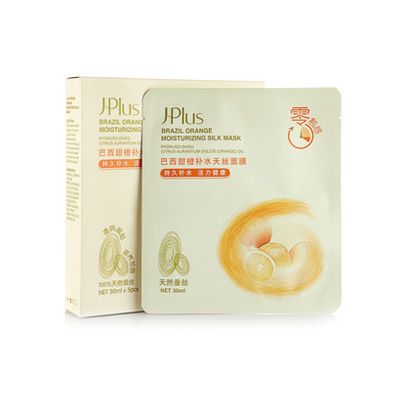 靜佳Jplus巴西甜橙補水天絲面膜